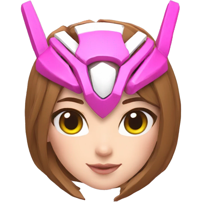 Overwatch D.Va Logo emoji