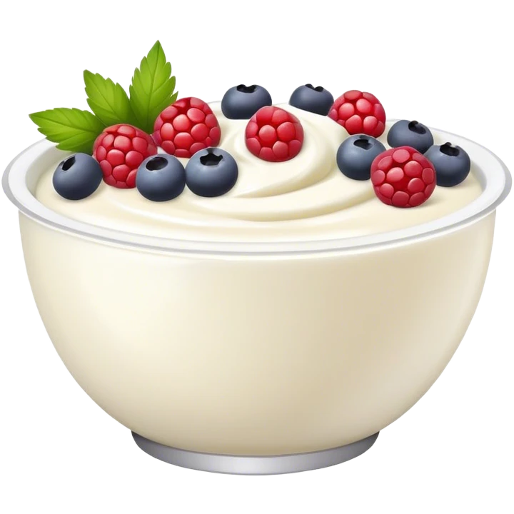 Yogurt bowl  emoji
