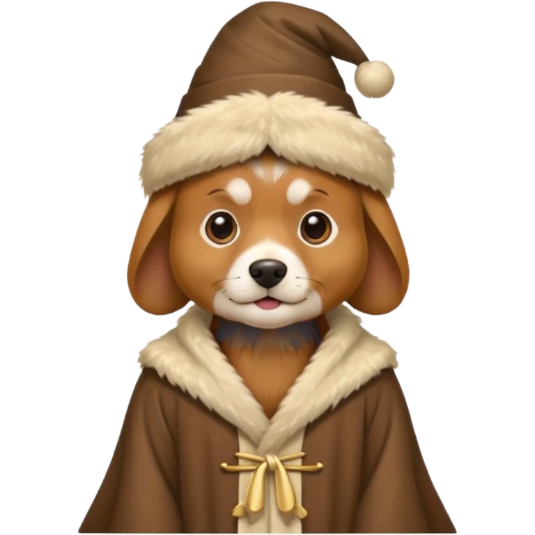 Dog wizard emoji