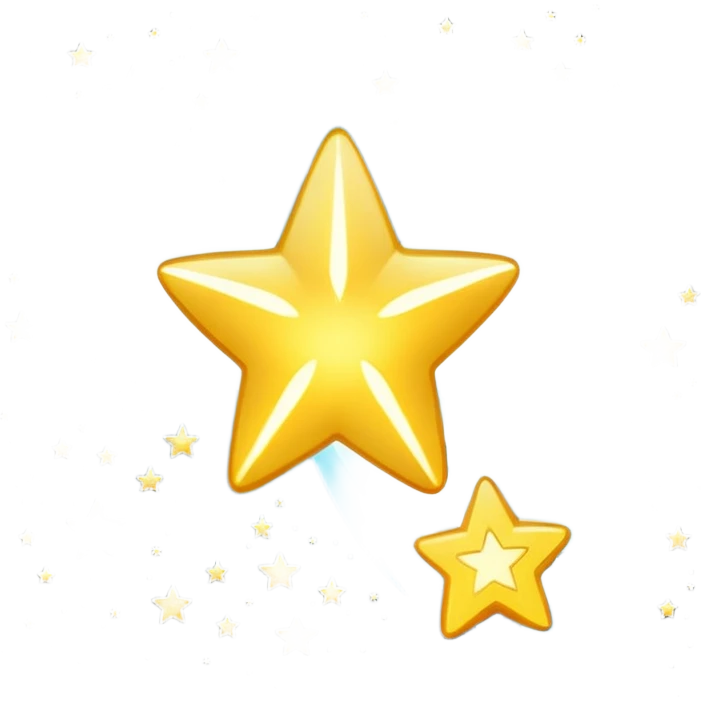 la estralla fugaz de disney emoji