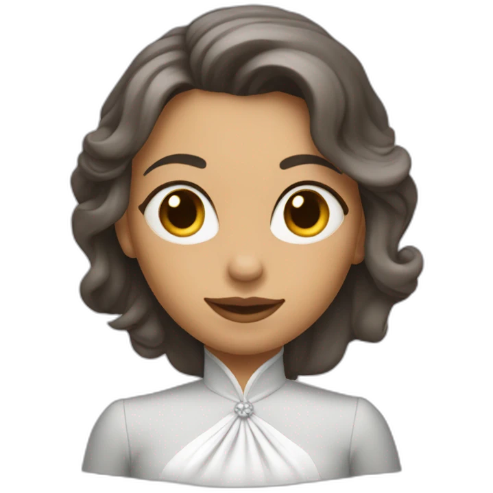 Femme voilée qui fait un doigt d’honneur emoji