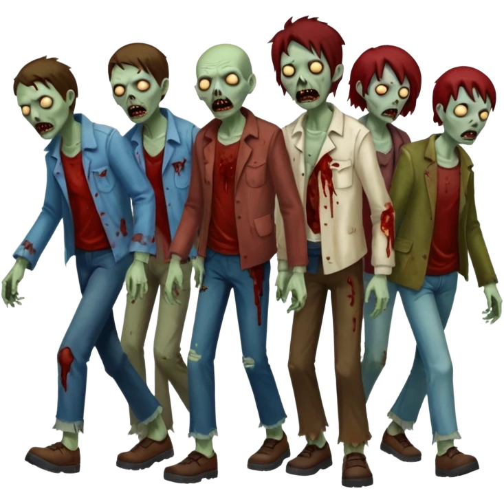 Zombie apocalypse emoji