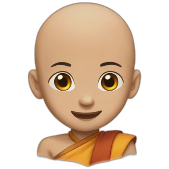 Aang do a heart emoji