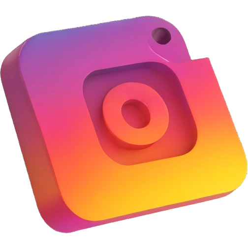 Instagram logo emoji