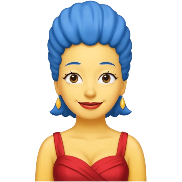 Marge Simpson emoji