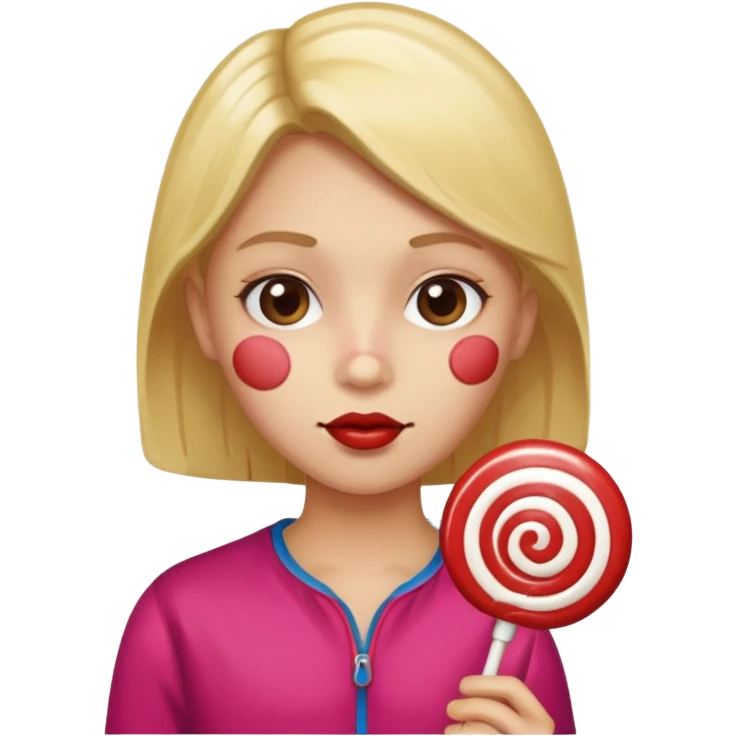 need with pimples and a lollipop  emoji