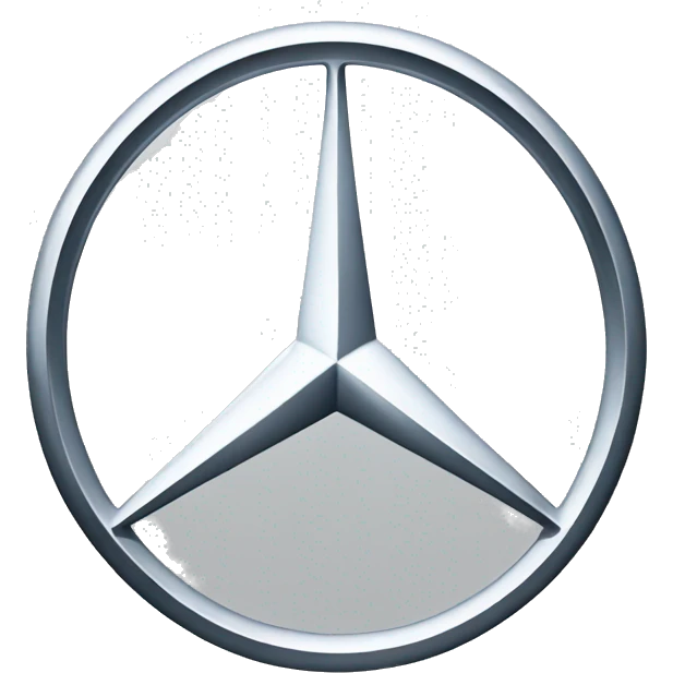 Mercedes Benz logo emoji