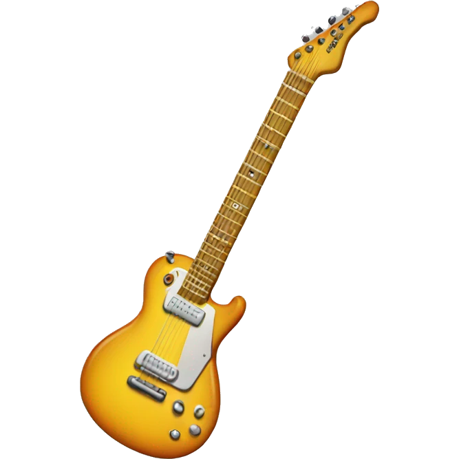Electric guitar emoji