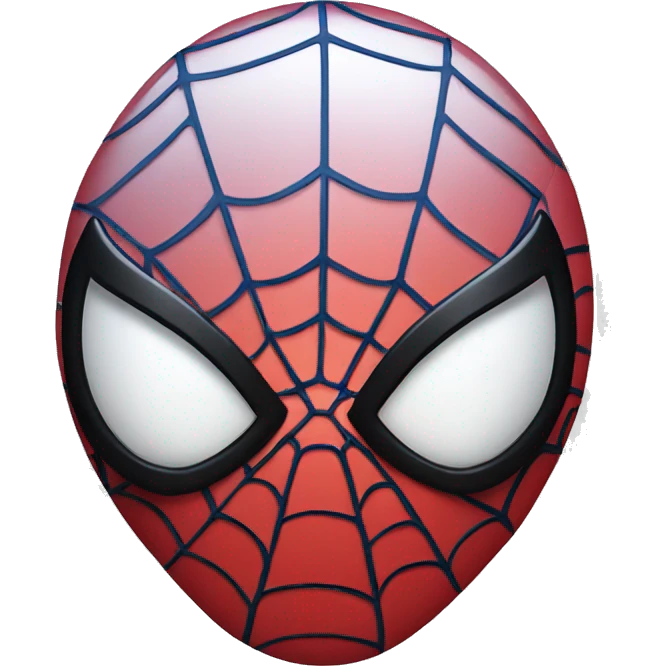 Spider man head  emoji
