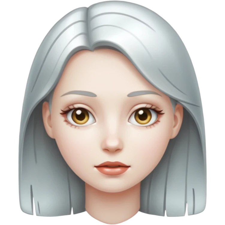 metal girl emoji