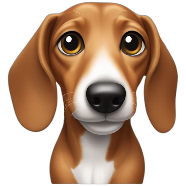 mini doxie emoji