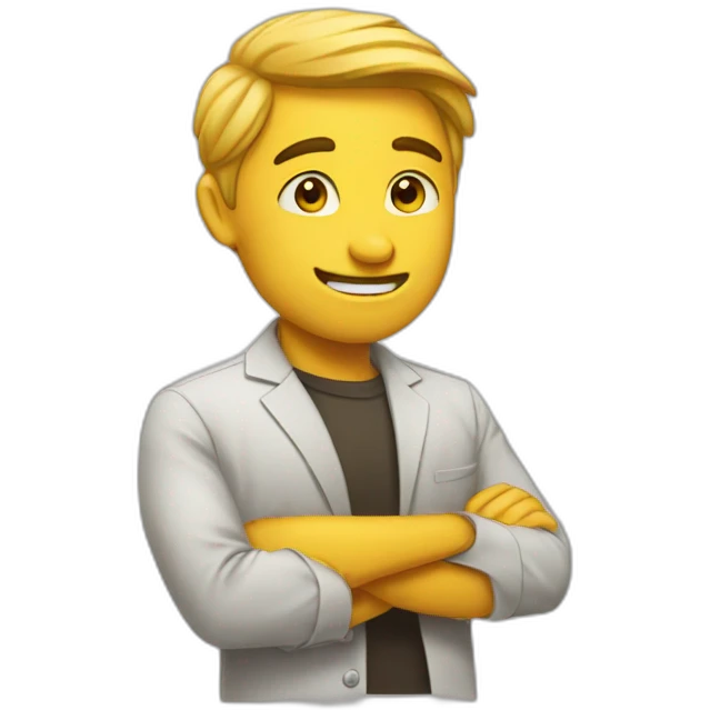 Emojis qui fait un droit emoji