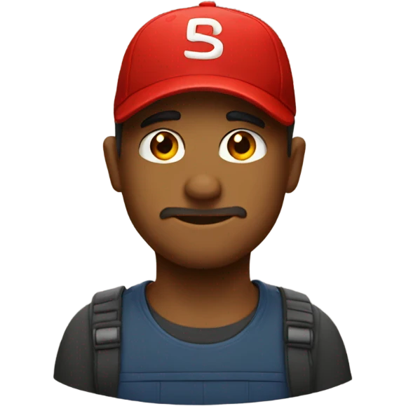 red cap emoji