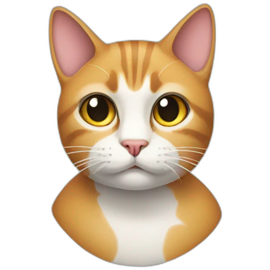 cynical cat emoji