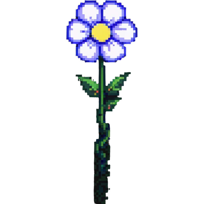 liquid flower emoji
