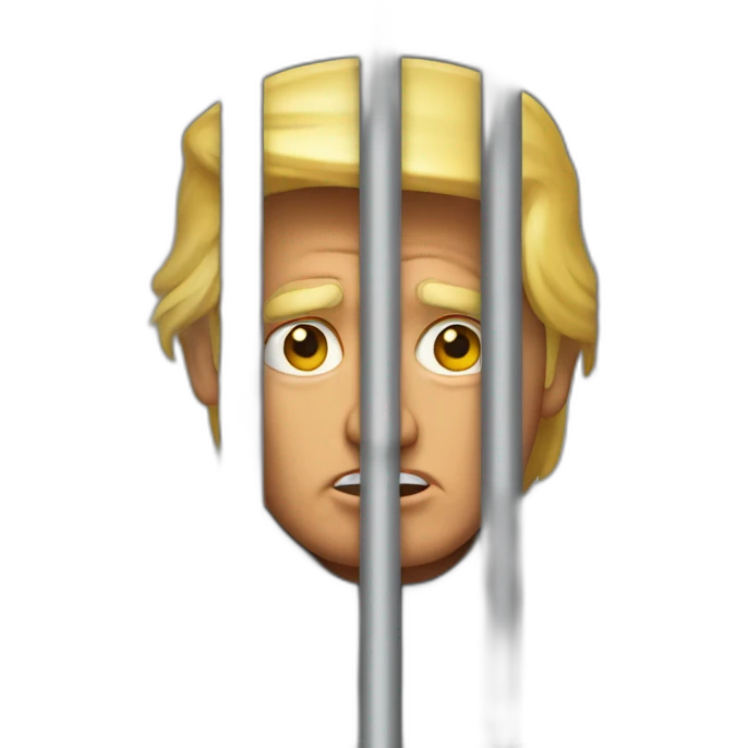 trump in jail emoji