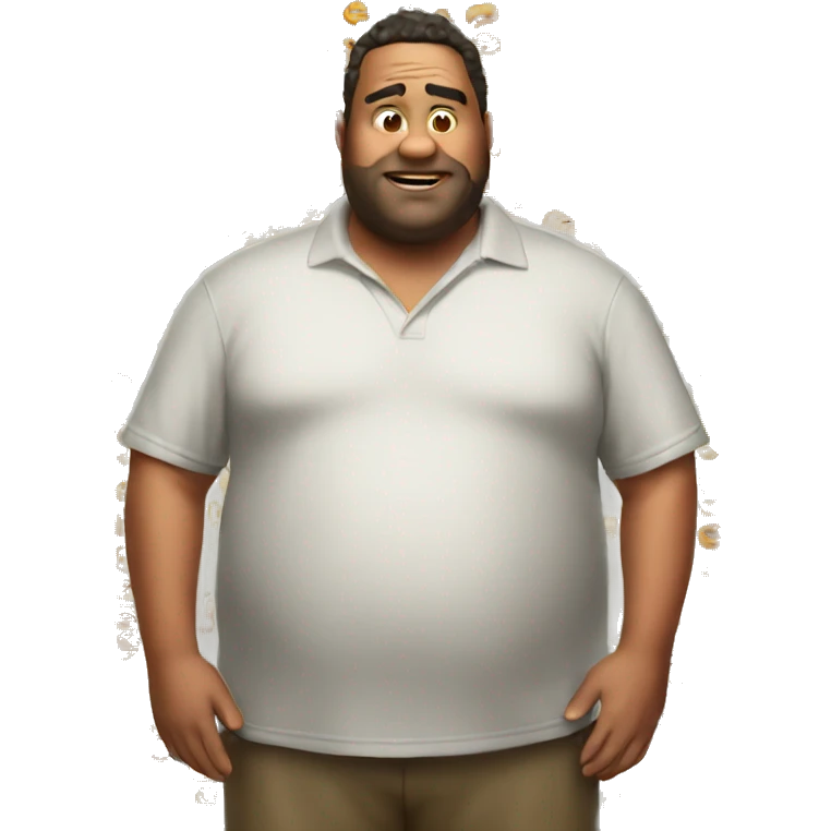 big fat guy emoji