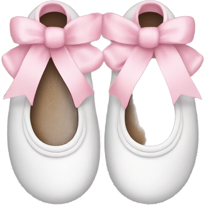 Cute ballet slippers  emoji
