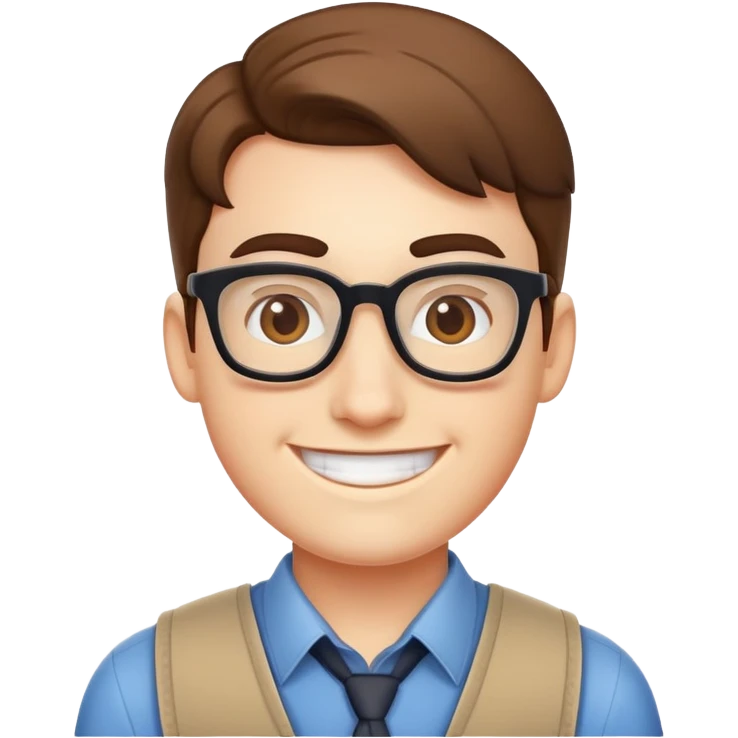 geek is happy emoji
