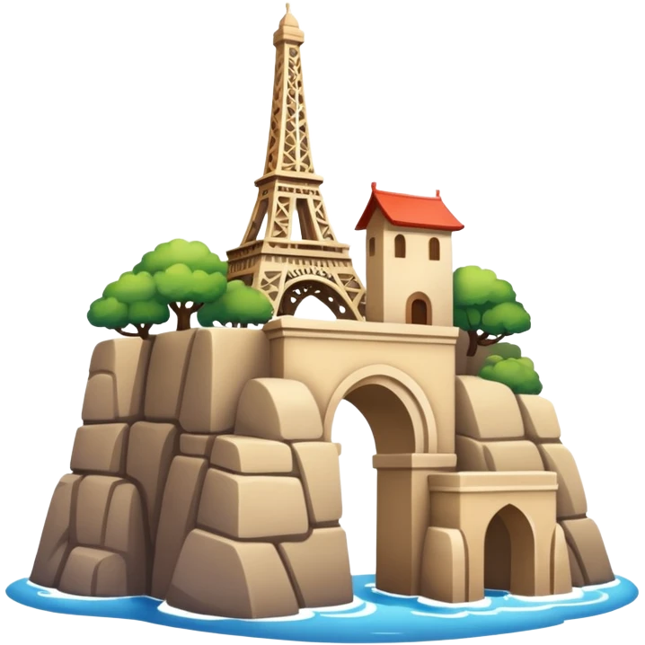 Tourist Snapshot + landmark emoji
