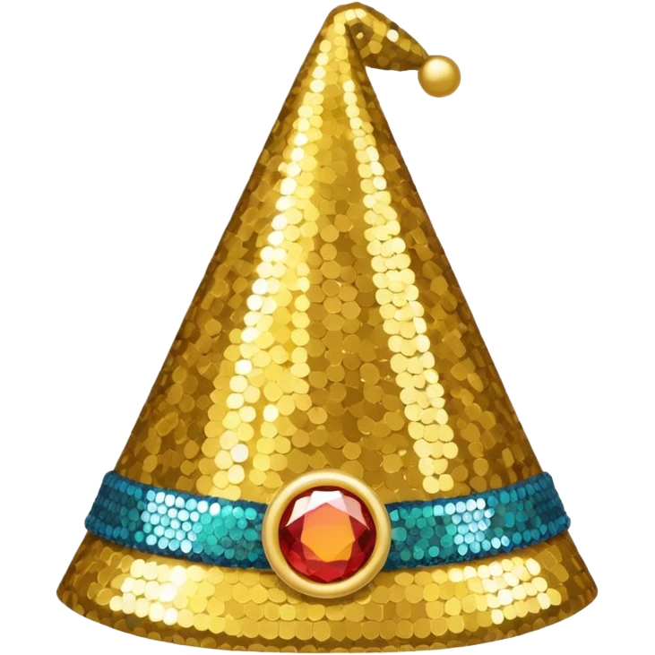 New Year's hat (without a person) emoji