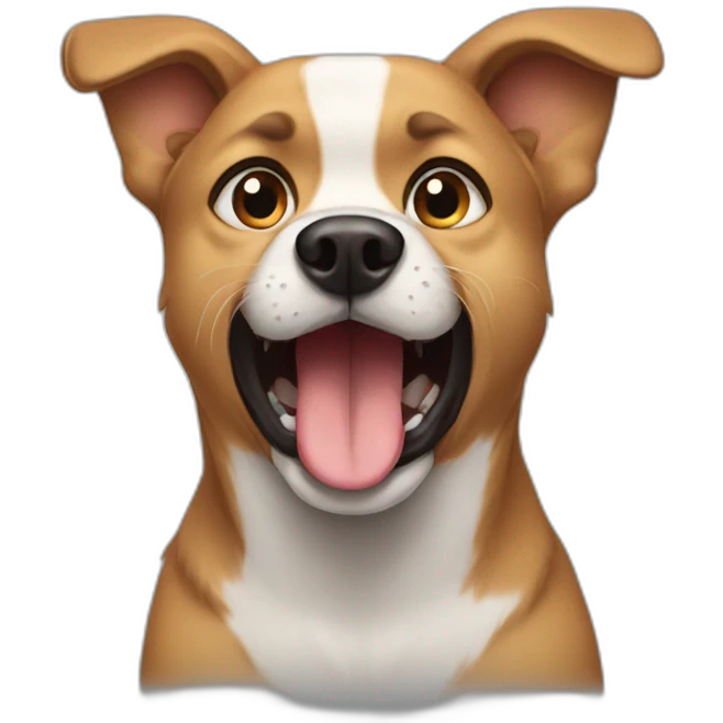 dog cry emoji