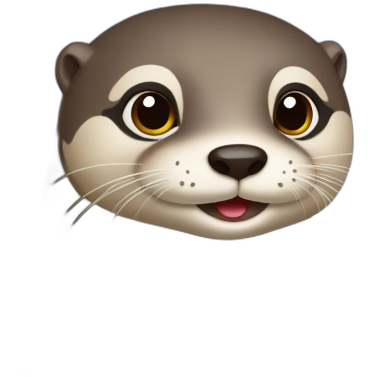 loutre sur tortu emoji