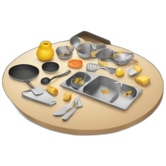 kitchen mess emoji