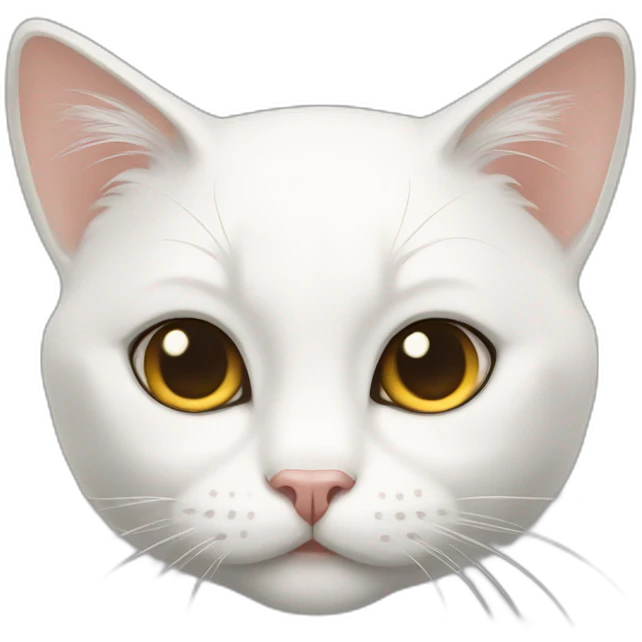 white fold cat emoji