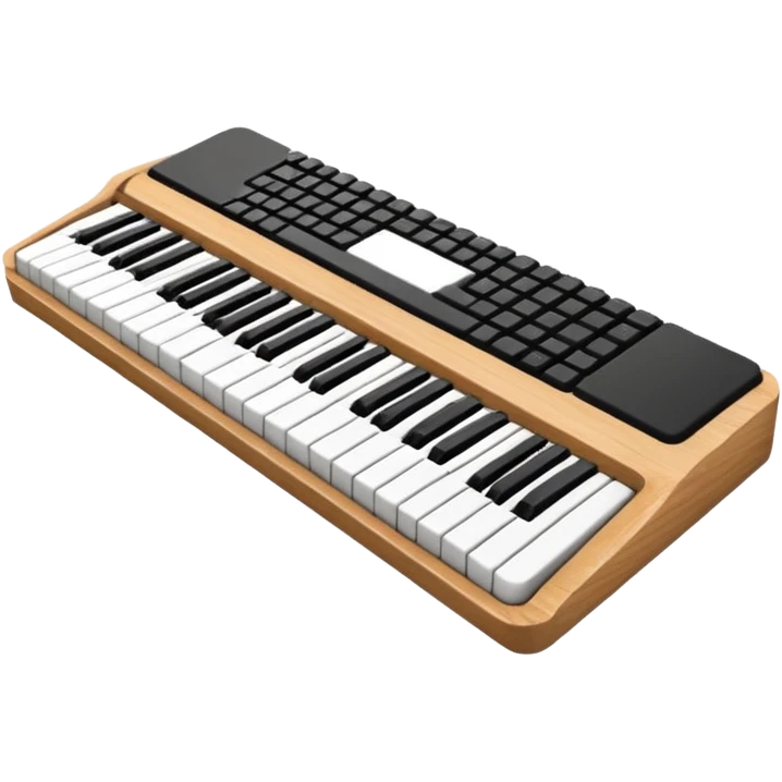 music keyboard emoji