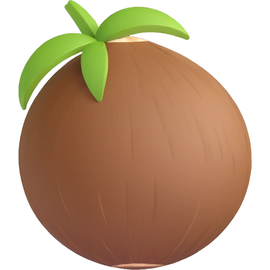 coconut emoji