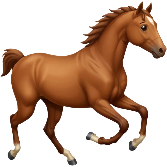horse running emoji