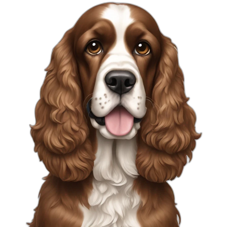 Dog-english-cocker-spaniel-full-height emoji