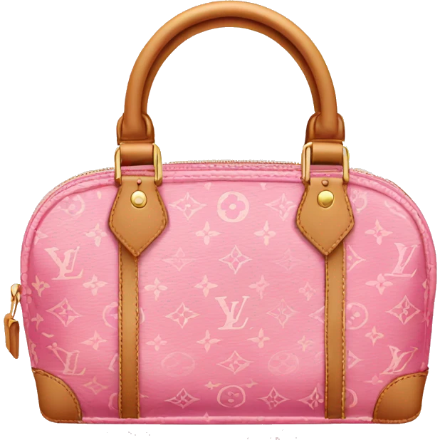 Pink Louis Vuitton Purse  emoji