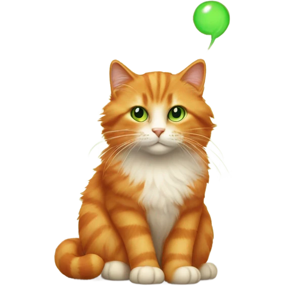 Orange cat  emoji