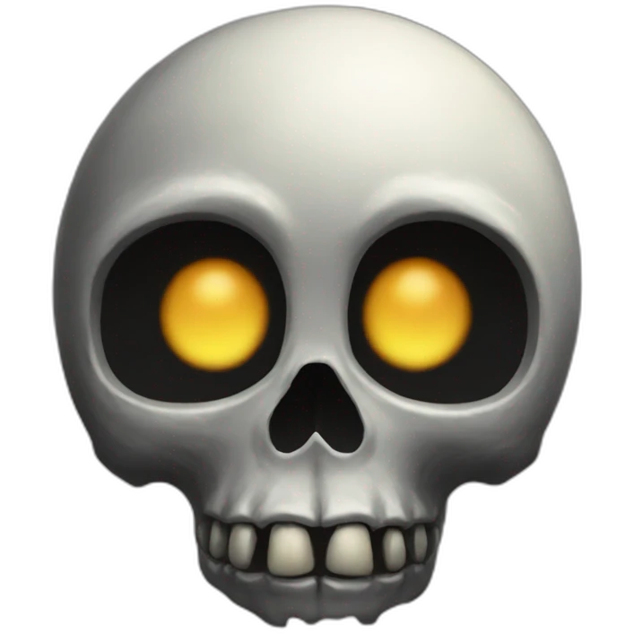 Moon-skull emoji