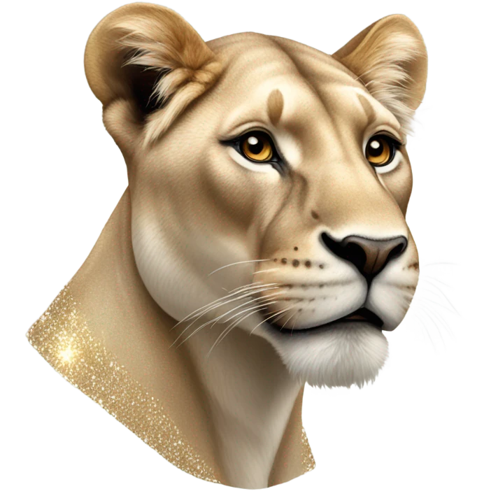 Platinum Lioness emoji
