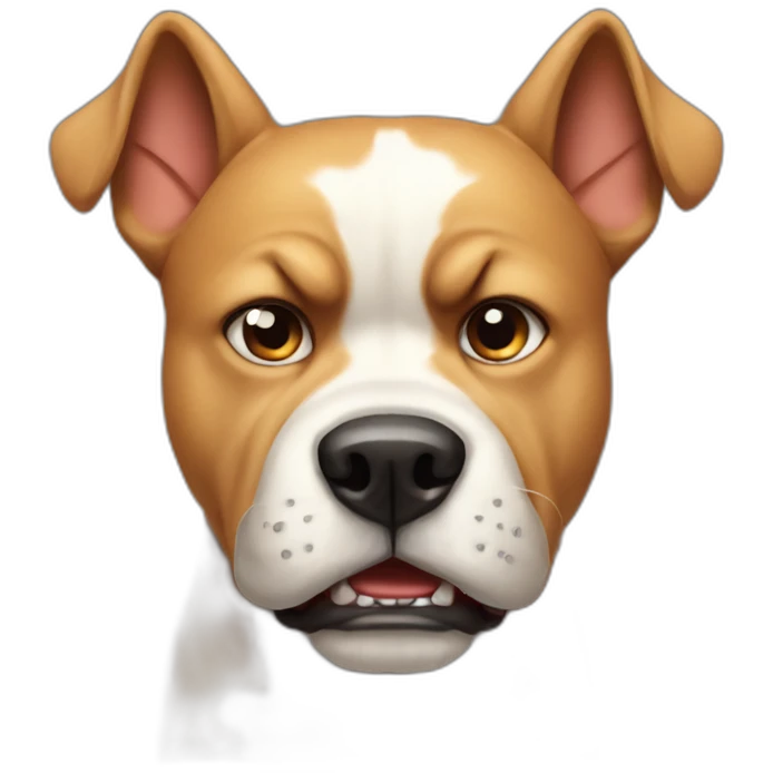 angry dog emoji