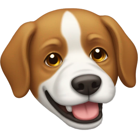 Perro durmiendo  emoji