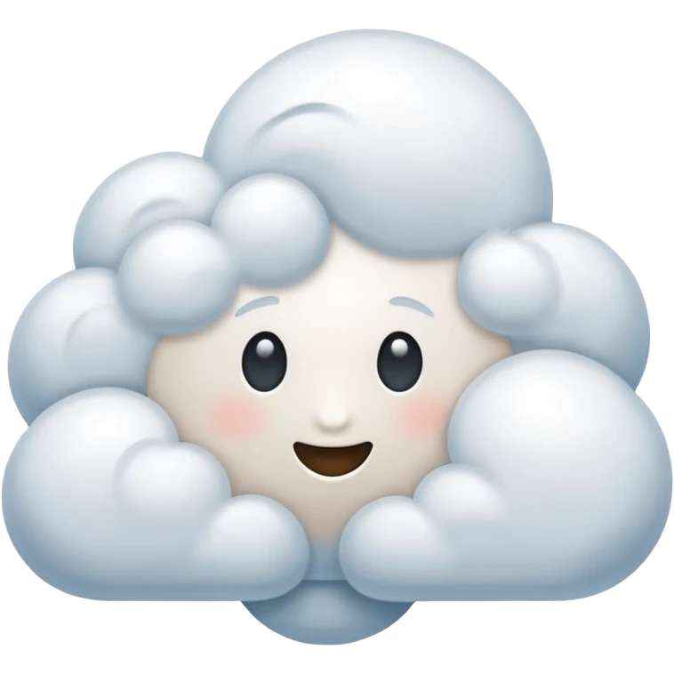 faceless cloud emoji