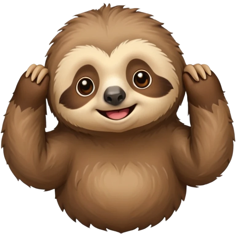 I want a cute Sloth streaming « Motivation ! » emoji