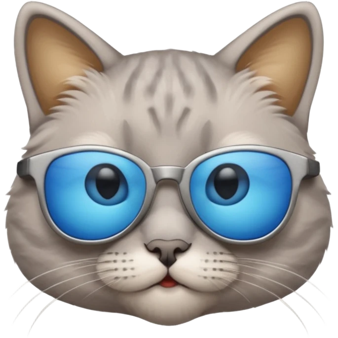 Cat wearing sunglasses emoji