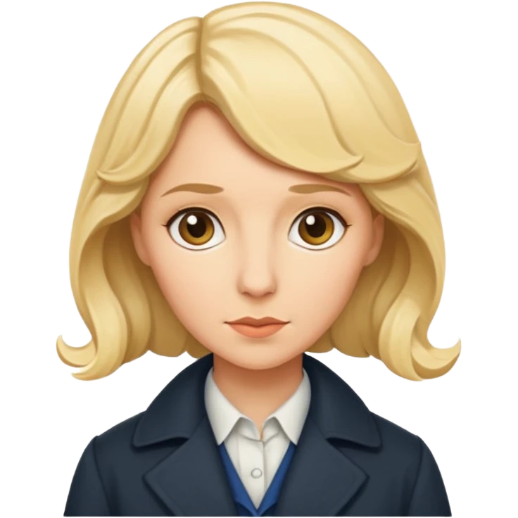 Blonde Frau ist Sherlock  emoji