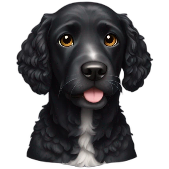 black water dog sambo emoji