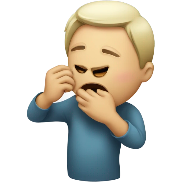 Person coughing  emoji