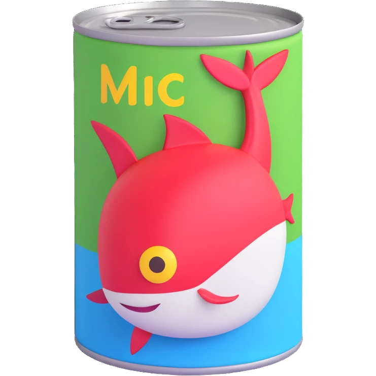 tuna in a can emoji