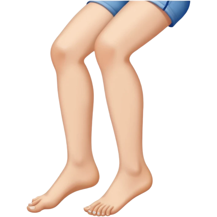 A women standing with her fot and big toe pressed against a wall, for rehab purposes emoji