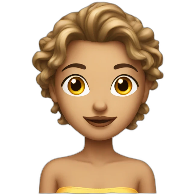 Sexy girl emoji