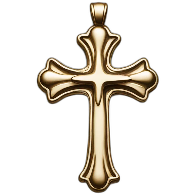 Chrome hearts cross emoji