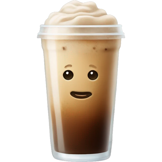 Ice coffee  emoji